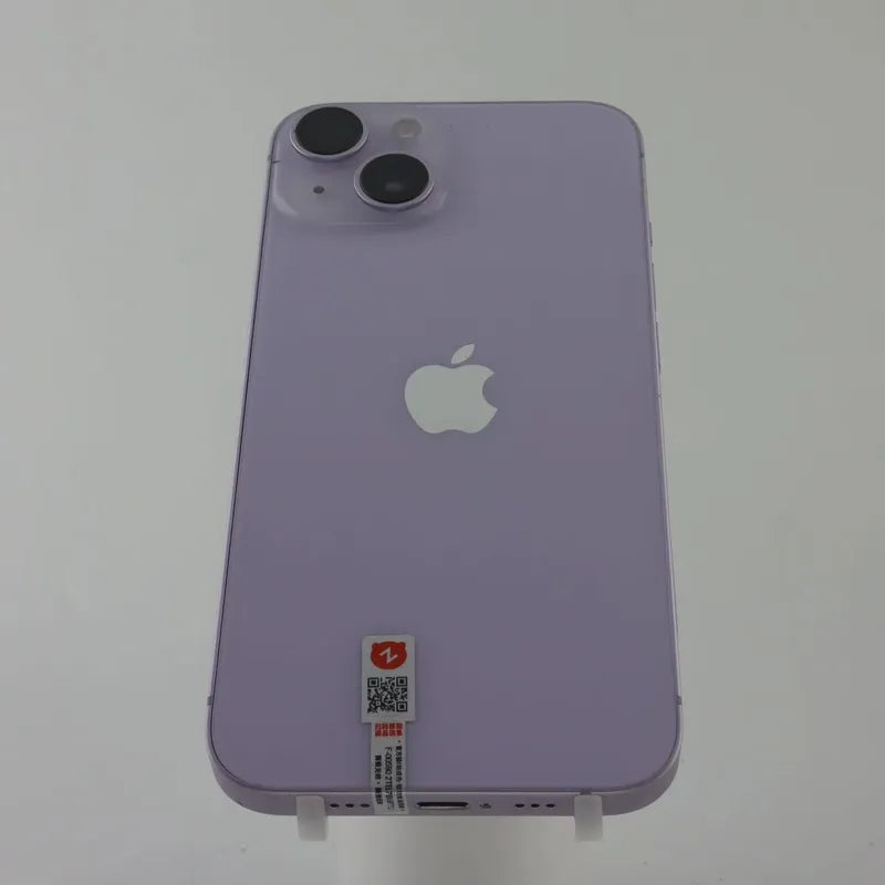 Apple iPhone 14 128 Go — Qualité : C (occasion, d'origine) — Double effacement et hors taxes